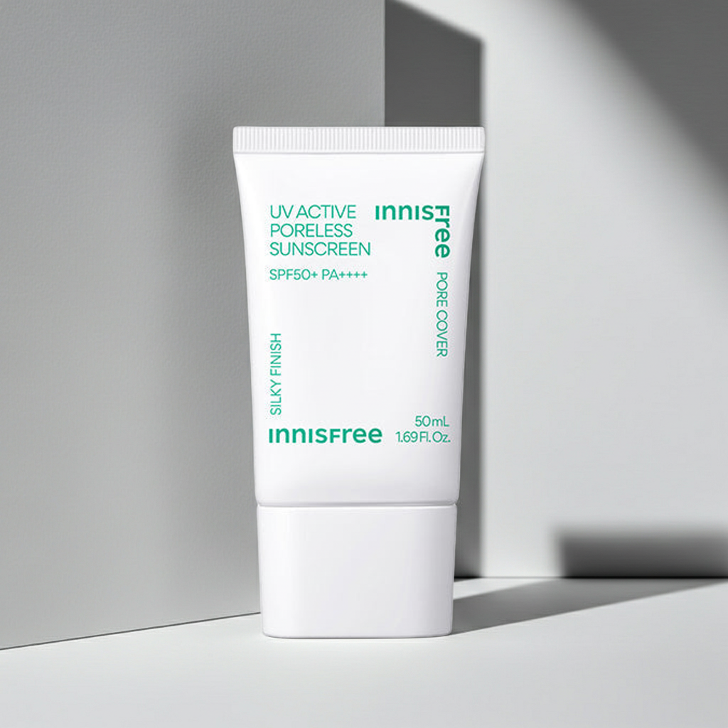 Innisfree UV Active Poreless Sunscreen 50ml SPF50+ PA++++