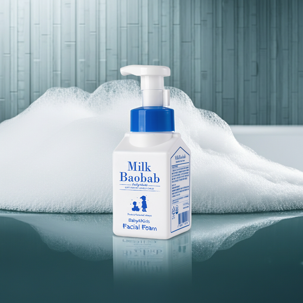 BIOKLASSE MILK BAOBAB Baby & Kids Facial Foam 300ml