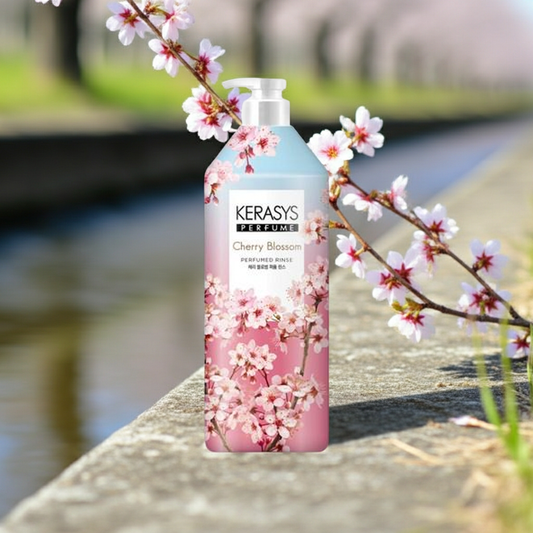 Kerasys Cherry Blossom Perfumed Rinse Hair Conditioner 1,000ml