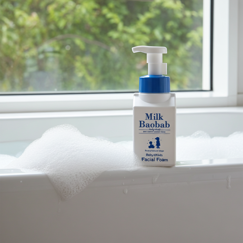 BIOKLASSE MILK BAOBAB Baby & Kids Facial Foam 300ml