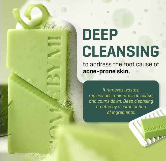 [SOME BY MI] AHA-BHA-PHA 30Days Miracle Cleansing Bar 106g