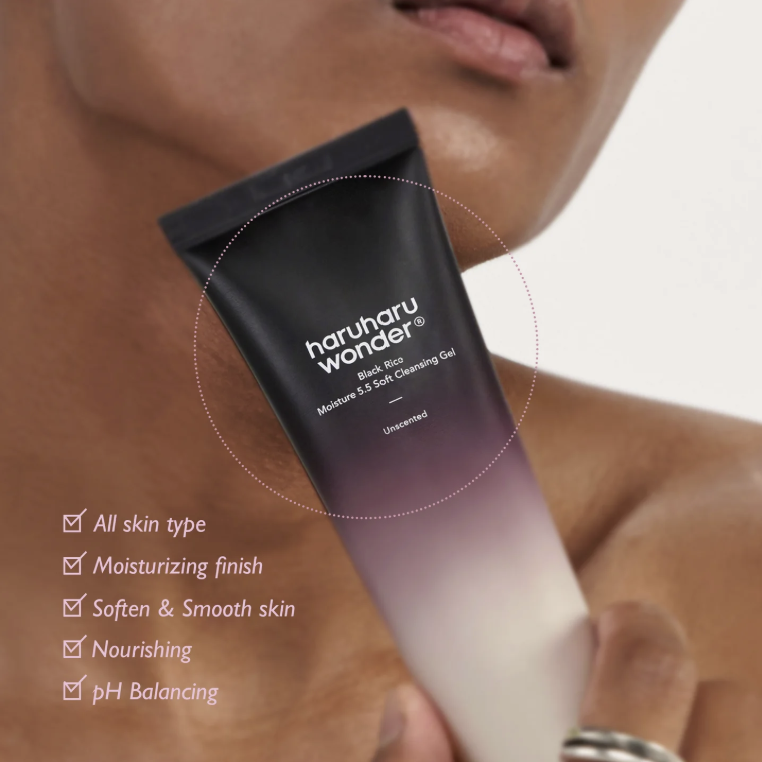 [Haruharu Wonder] Black Rice Moisture 5.5 Soft Cleansing Gel 100 ml