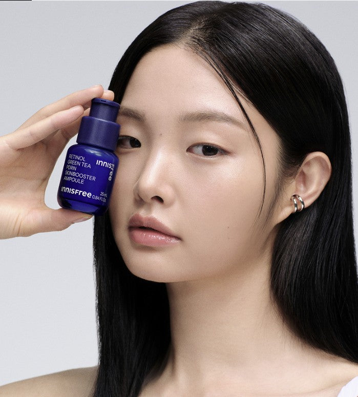 Innisfree Retinol Green Tea PDRN Skinbooster Ampoule 25ml