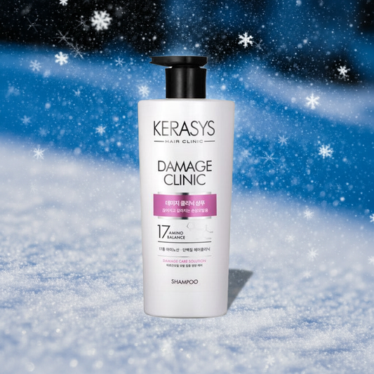 Kerasys Damage Clinic Shampoo (For Damaged Hair) 600ml