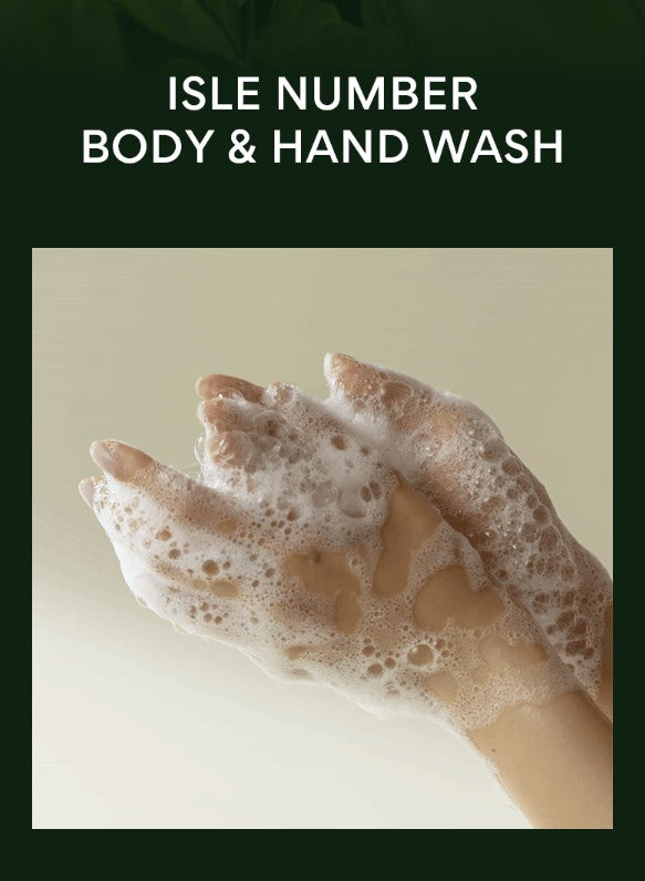 Innisfree Isle Number Body & Hand Wash 300ml #Green Tea Essence
