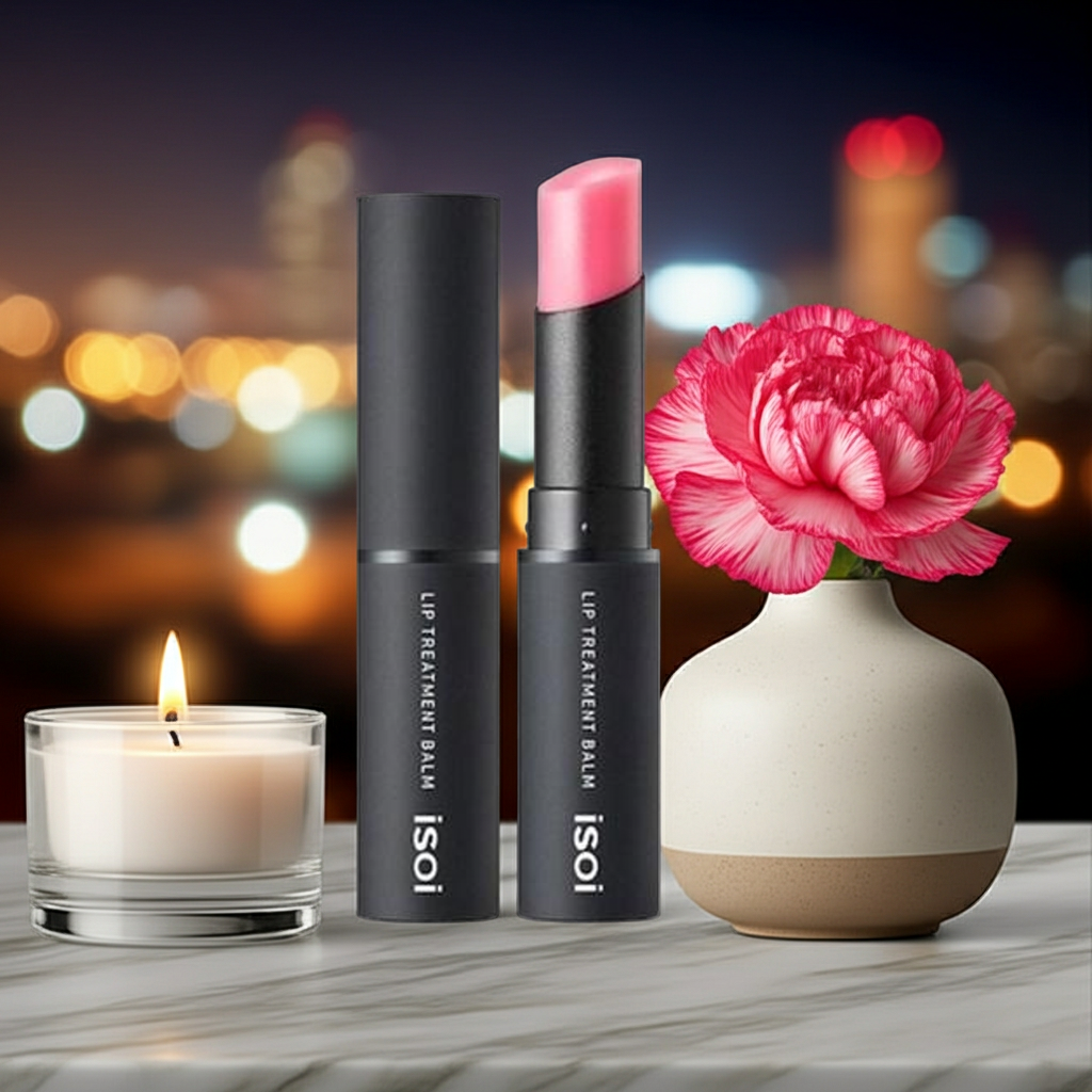 Isoi Bulgarian Rose Lip Treatment Balm 5g #Baby Pink