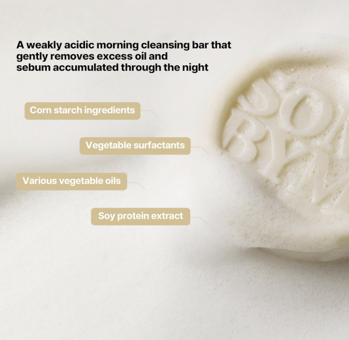 [SOME BY MI] Lacto Soy Low pH Morning Cleansing Bar 90g