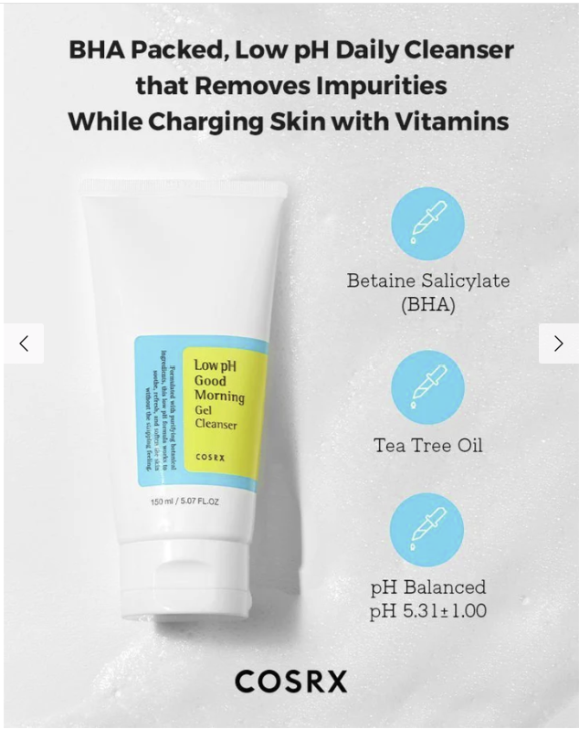 COSRX Low pH Good Morning Gel Cleanser 150ml