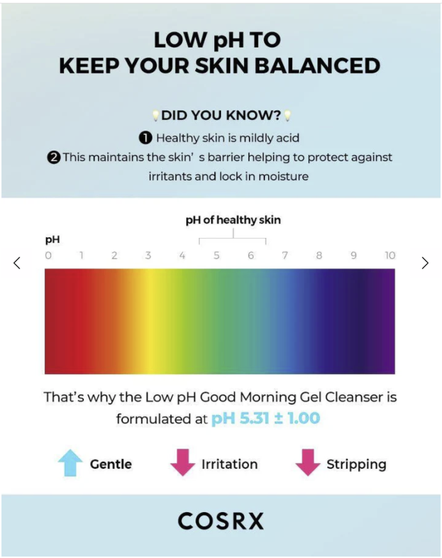 COSRX Low pH Good Morning Gel Cleanser 150ml