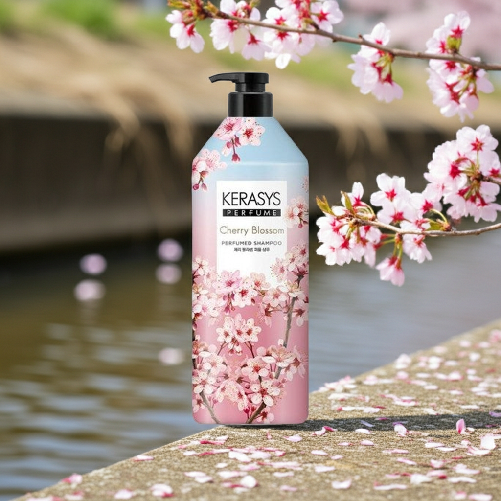 Kerasys Cherry Blossom Perfumed Hair Shampoo 1,000ml