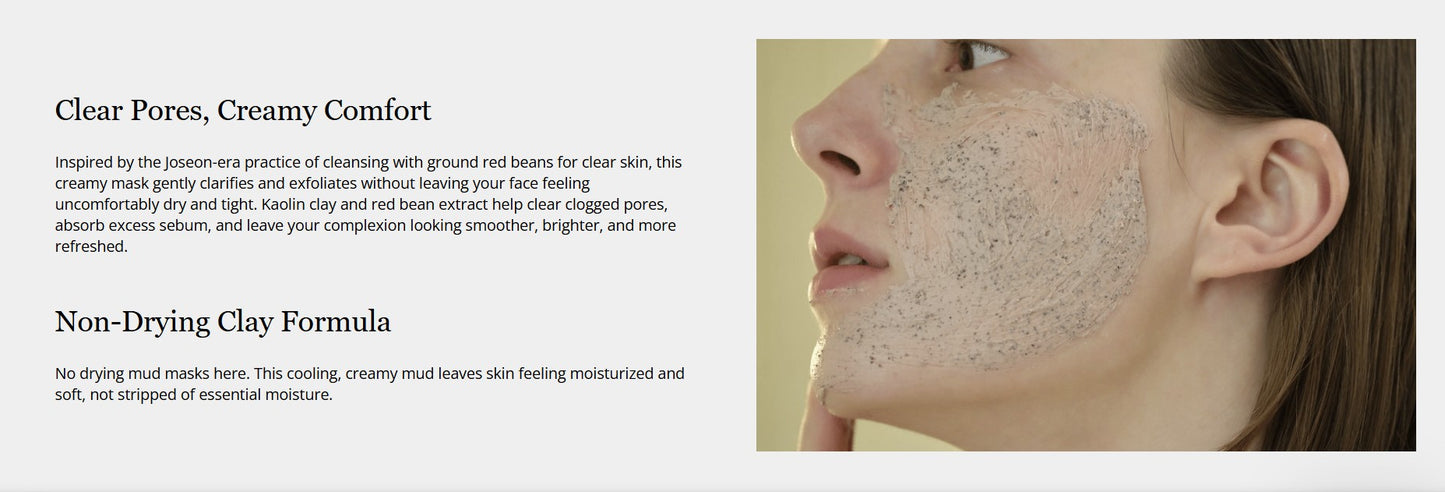 Beauty of Joseon Red Bean Refreshing Pore Mask 140ml