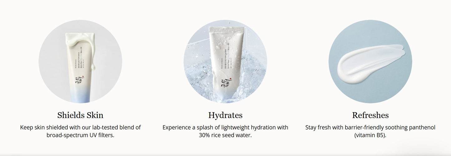 Beauty of Joseon Relief Sun Aqua-fresh Rice+B5 (SPF50+ PA++++) 50ml x 2ea