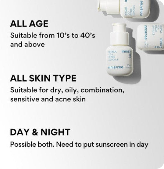 Innisfree Retinol Cica Repair Ampoule 80ml