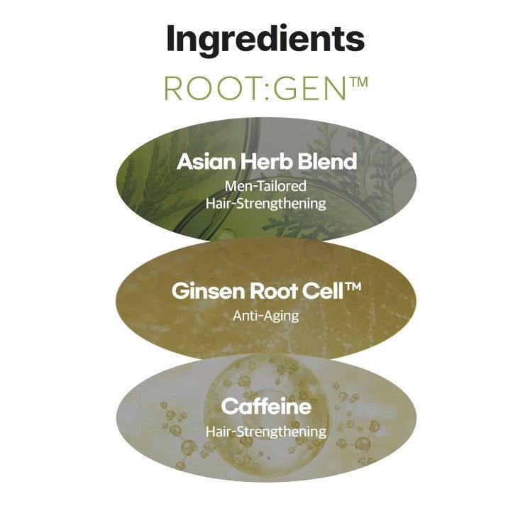 Ryo Root:Gen For Men Hair Loss Care Shampoo 515ml