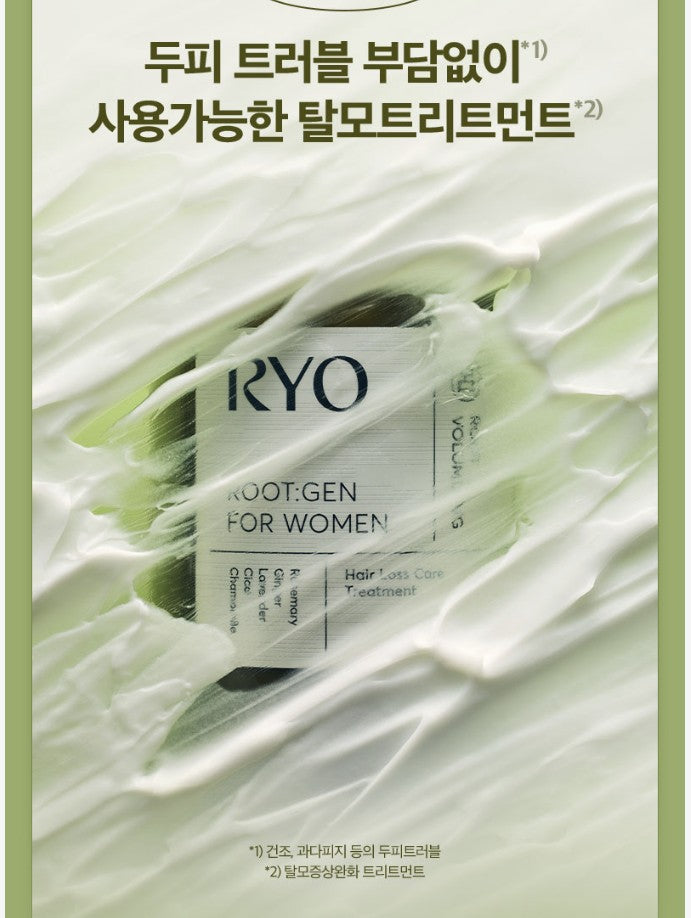 Ryo Root:Gen For Women Hair Loss Care Treatment 515ml