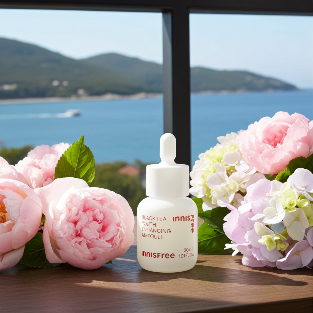 Innisfree Black Tea Youth Enhancing Ampoule 30ml (Black Tea + Adenosine)