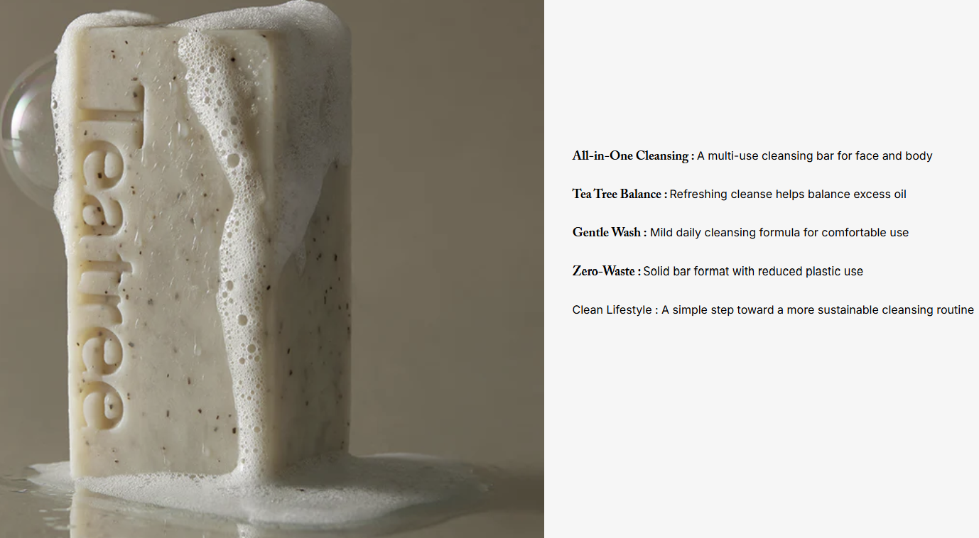 AROMATICA Tea Tree Balancing Cleansing Bar 110g