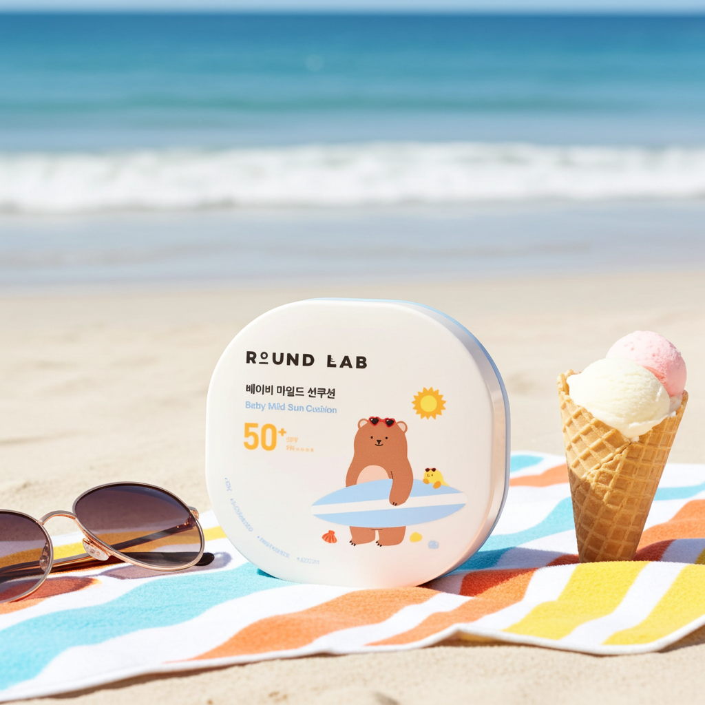 Round Lab Baby Mild Sun Cushion SPF50+ PA++++ 16g