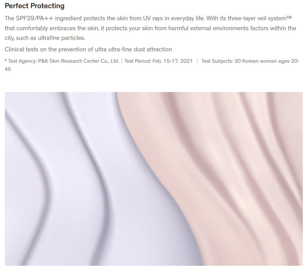 Sulwhasoo Perfecting Veil Base SPF29/PA++ 30ml