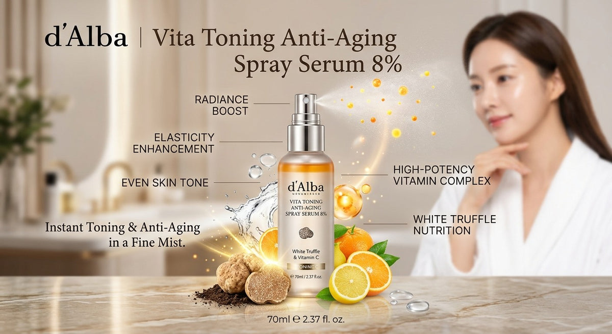 d'Alba Vita Toning Anti-Aging Spray Serum 8% 70ml