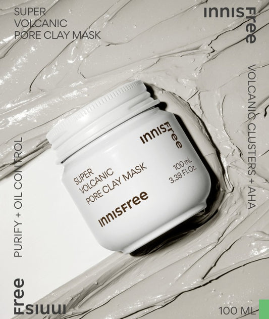 Innisfree Super Volcanic Pore Clay Mask 100ml (Pore Clearing Solution)