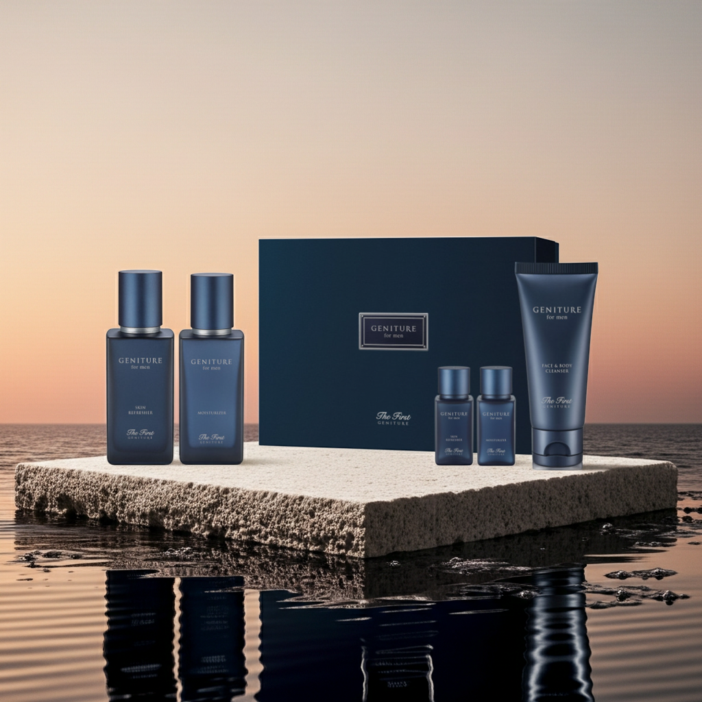 O HUI The First Geniture For Men Special Set (Refresher, Mosturizer, Cleanser)