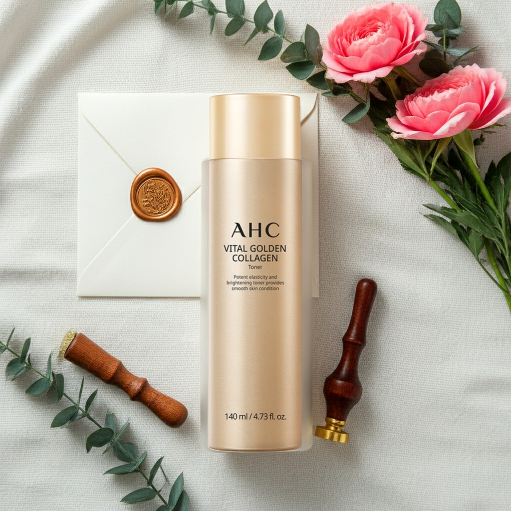 AHC Vital Golden Collagen Toner 140ml