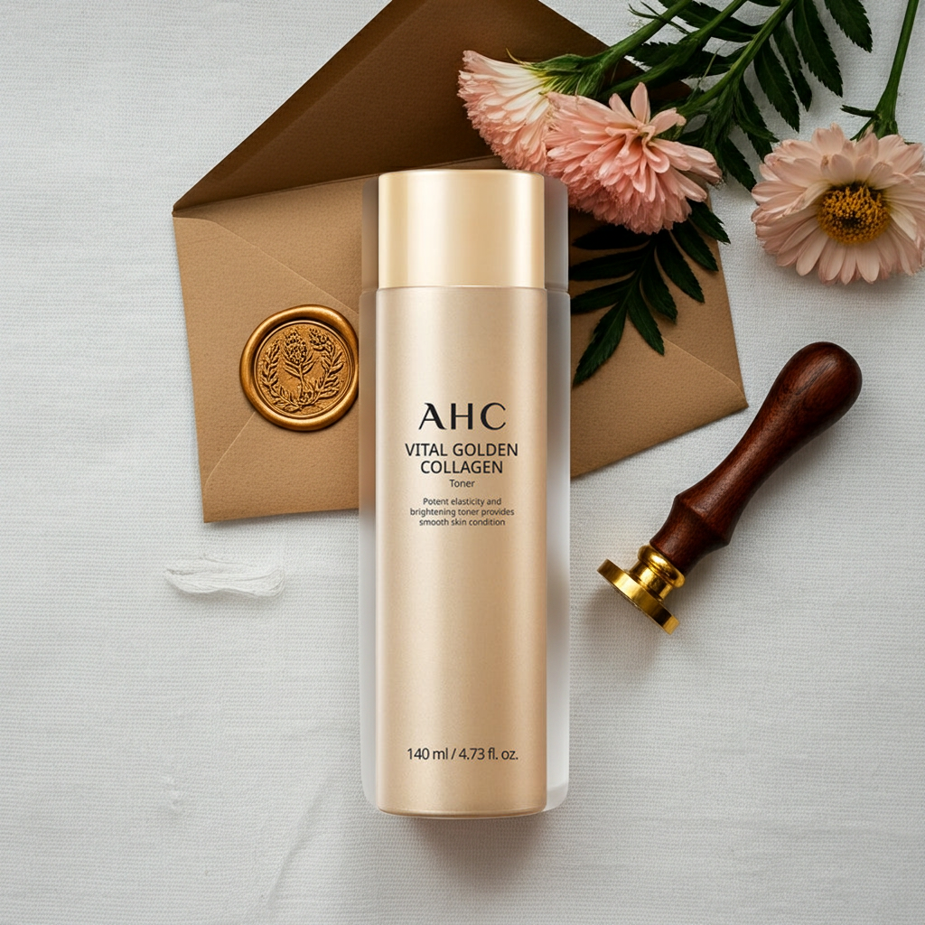 AHC Vital Golden Collagen Toner 140ml