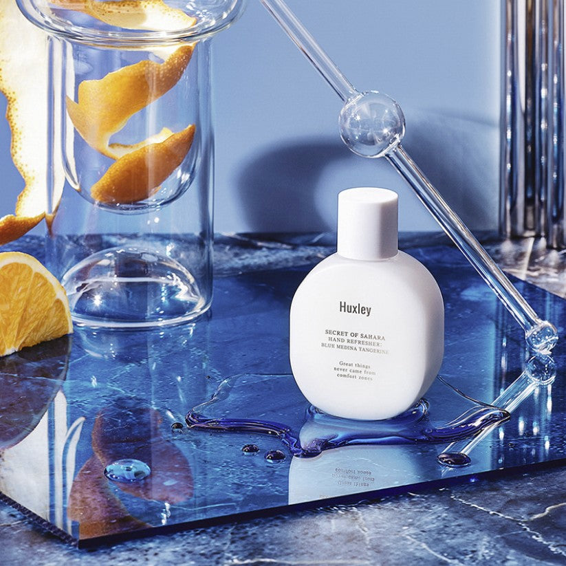 Huxley Hand Refresher 55ml #Blue Medina Tangerine