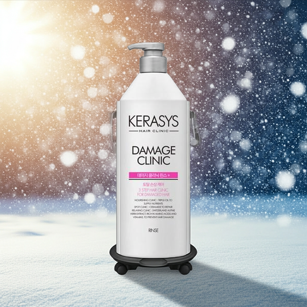 Kerasys Damage Clinic Rinse Conditioner (For Damaged Hair) 600ml