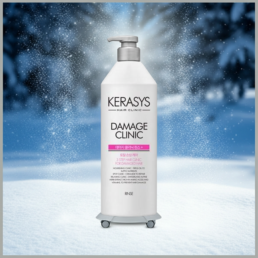 Kerasys Damage Clinic Rinse Conditioner (For Damaged Hair) 600ml